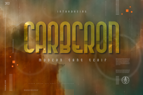 Discover Carberon: A Sharp Display Font for Modern Creators