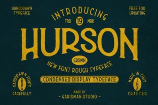 Discover Hurson: The Handwritten Display Font with Timeless Appeal