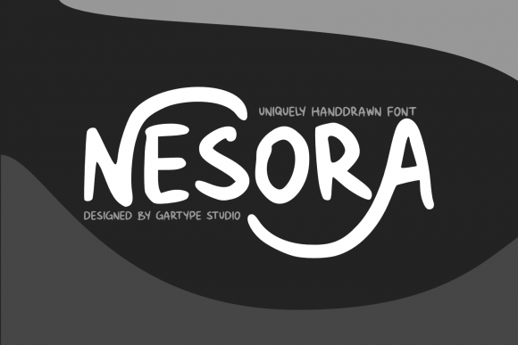 Discover Nesora: The Simple Organic Display Font with Striking Impact