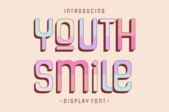 Discover the Joyful Charm of the Youth Smile Typeface