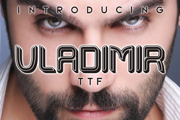 Exploring the Bold 3D Style of Vladimir Display Font