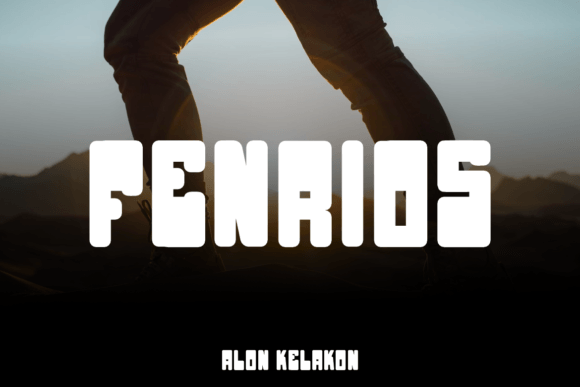 Fenrios: A Bold Modern Typeface for Headlines and Branding