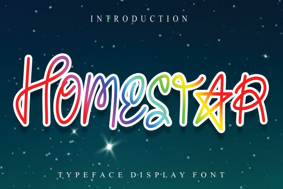 Homestar: The Cool and Quirky Display Font