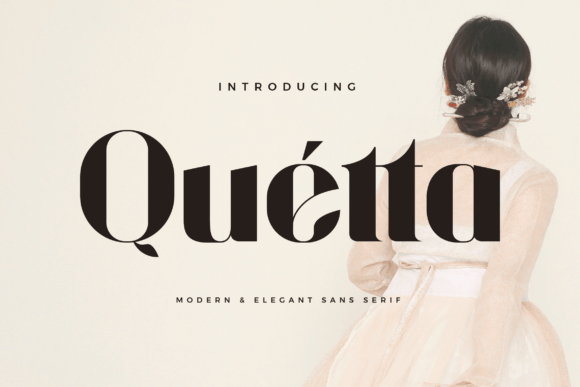 Why Quetta Could Be Your Next Favorite Display Typeface